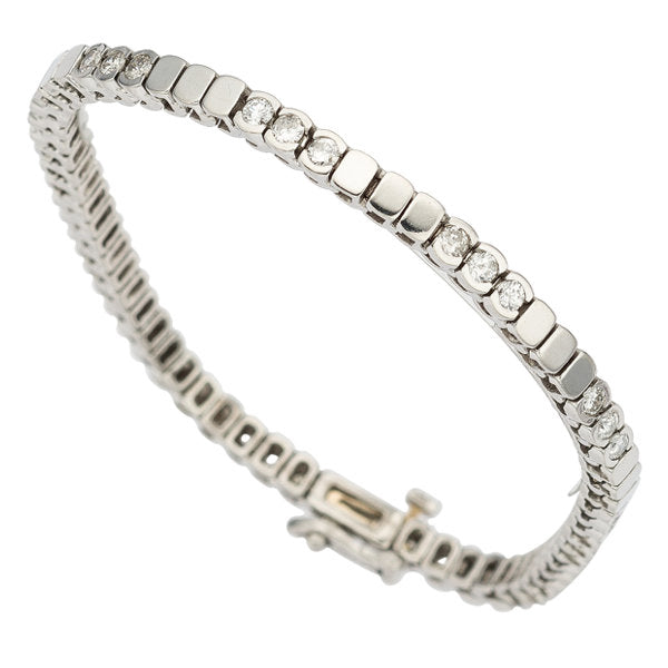 Diamond, Platinum Bracelet