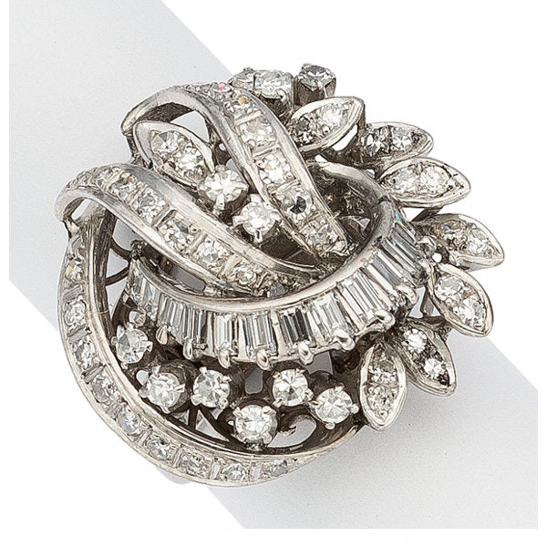 Diamond, White Gold Ring