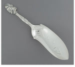 A Tiffany & Co. American Indian Pattern Scalp Dance Motif Silver Fish Slice Designed by Charles Grosjean