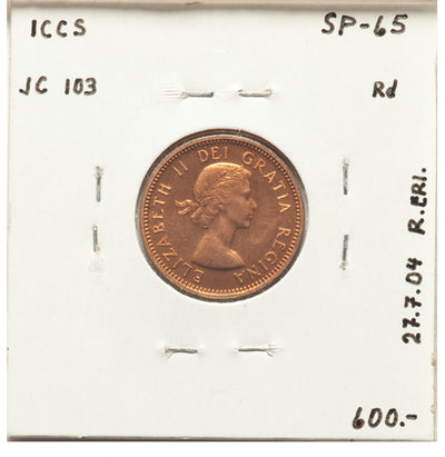 Canada: Elizabeth II Pair of Uncertified Cents