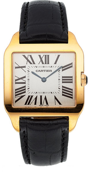 Cartier 2650 Large Rose Gold Santos Dumont