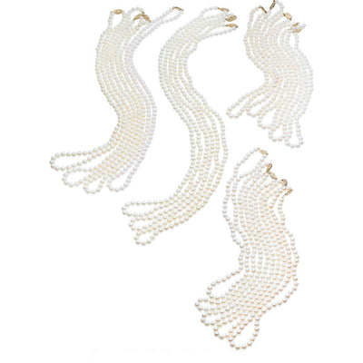 Cultured Pearl, Gold Necklaces