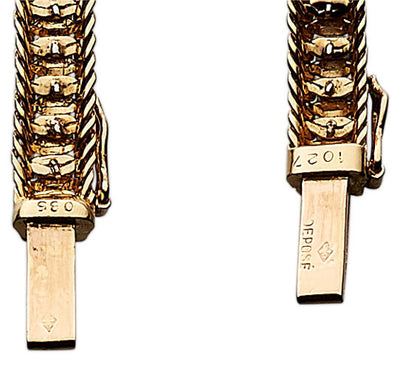 Diamond, Emerald, Gold Bracelets, Neiman Marcus, French