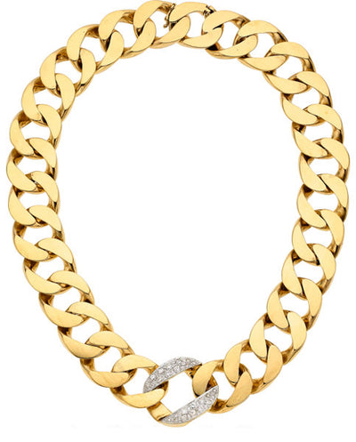 Diamond, Gold Necklace
