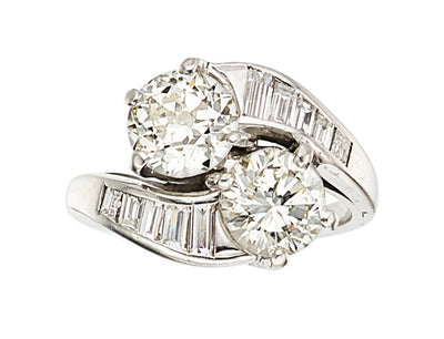 Diamond, Palladium Ring