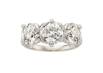 Diamond, Platinum Ring