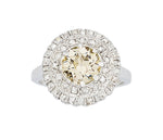 Diamond, Platinum Ring
