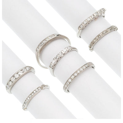 Diamond, Platinum Rings