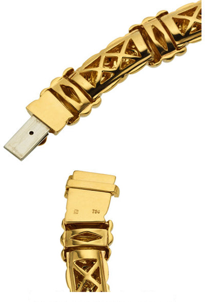 Diamond, Ruby, Gold Necklace, Asprey