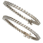 Diamond, White Gold Bracelets