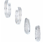 Diamond, White Gold Earrings