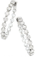 Diamond, White Gold Earrings