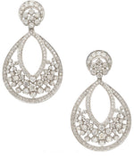 Diamond, White Gold Earrings