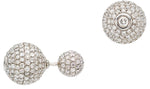 Diamond, White Gold Earrings