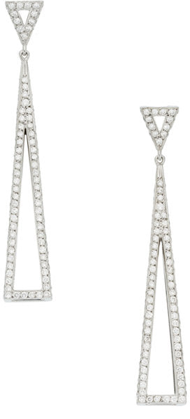 Diamond, White Gold Earrings, Mimi So