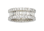 Diamond, White Gold Eternity Band