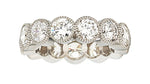 Diamond, White Gold Eternity Band
