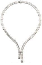 Diamond, White Gold Necklace