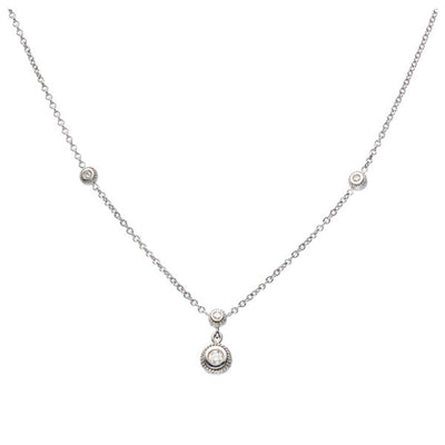 Diamond, White Gold Necklace, Penny Preville