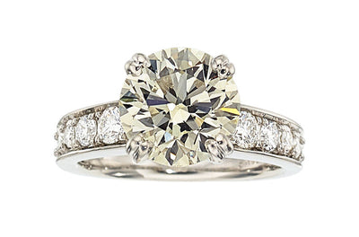 Diamond, White Gold Ring