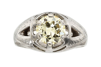 Diamond, White Gold Ring