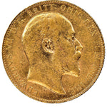 Edward VII gold Sovereign 1909-C AU58 NGC