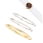 Garnet, Diamond, Gold Jewelry