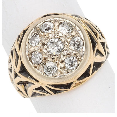 Gentleman's Diamond, Gold Ring
