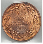 George V 4-Piece Lot of Certified Assorted Cents ICCS