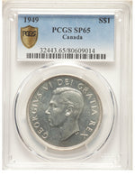 George VI Specimen Dollar 1949 SP65 PCGS