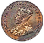 George V Specimen Cent 1925 SP65 Red and Brown PCGS,
