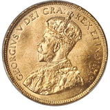 George V gold 10 Dollars 1914 MS65 PCGS