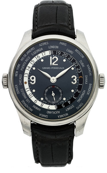 Girard Perregaux Ref. 49865 Small Seconds WW.TC Steel Wristwatch