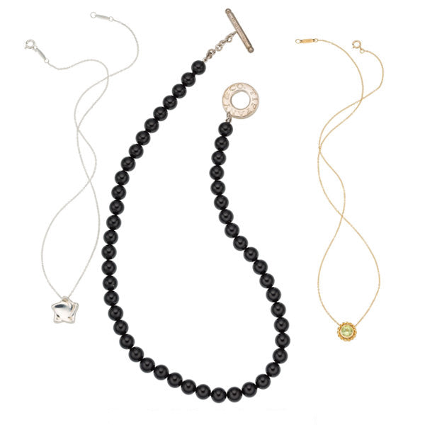 Multi-stone, Gold, Silver Necklaces, Tiffany & Co