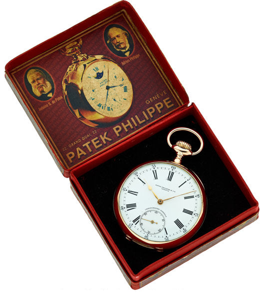 Patek Philippe & Cie. Gold Chronometro Gondolo With Original Box, circa 1915