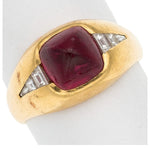 Pink Tourmaline, Gold Ring, Bvlgari