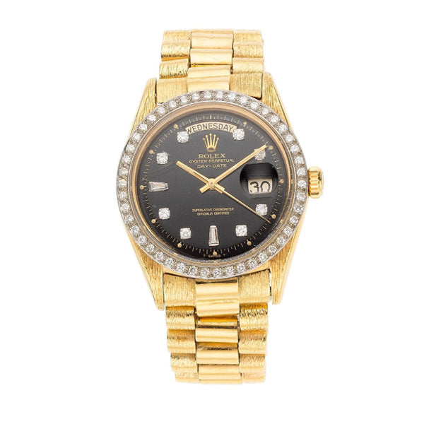 Rolex Gentleman's Diamond, Gold Watch