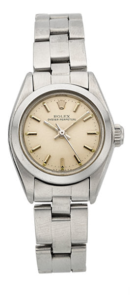 Rolex Lady's Oyster Perpetual Stainless Steel Wristwatch Ref. 6718