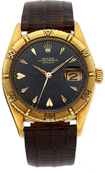 Rolex Ref. 6309 18k Yellow Gold Thunderbird Oyster Perpetual Datejust, circa 1950's