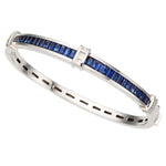 Sapphire, Diamond, White Gold Bracelet, De Hago