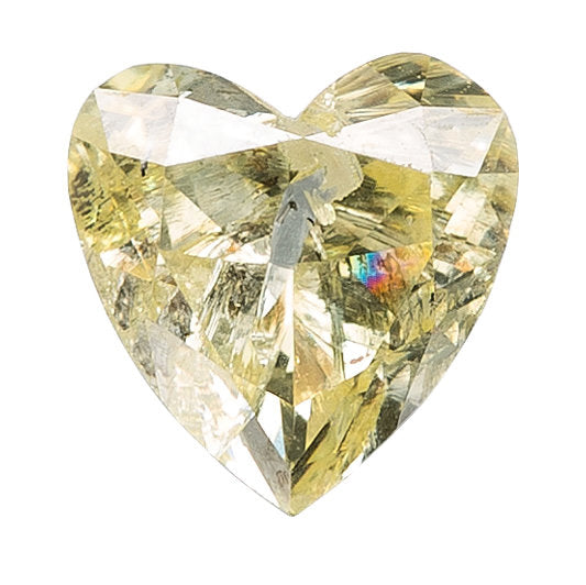 Unmounted Fancy Yellow Diamond